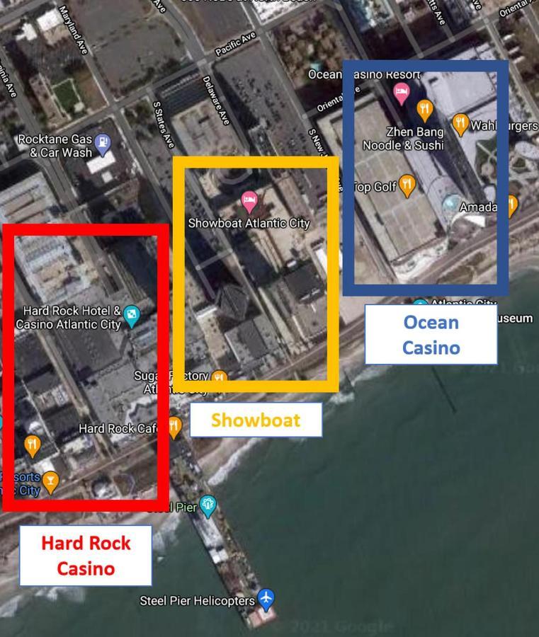 Astonishing Ocean Front Condo Cozysuites At Showboat Atlantic City Exteriér fotografie
